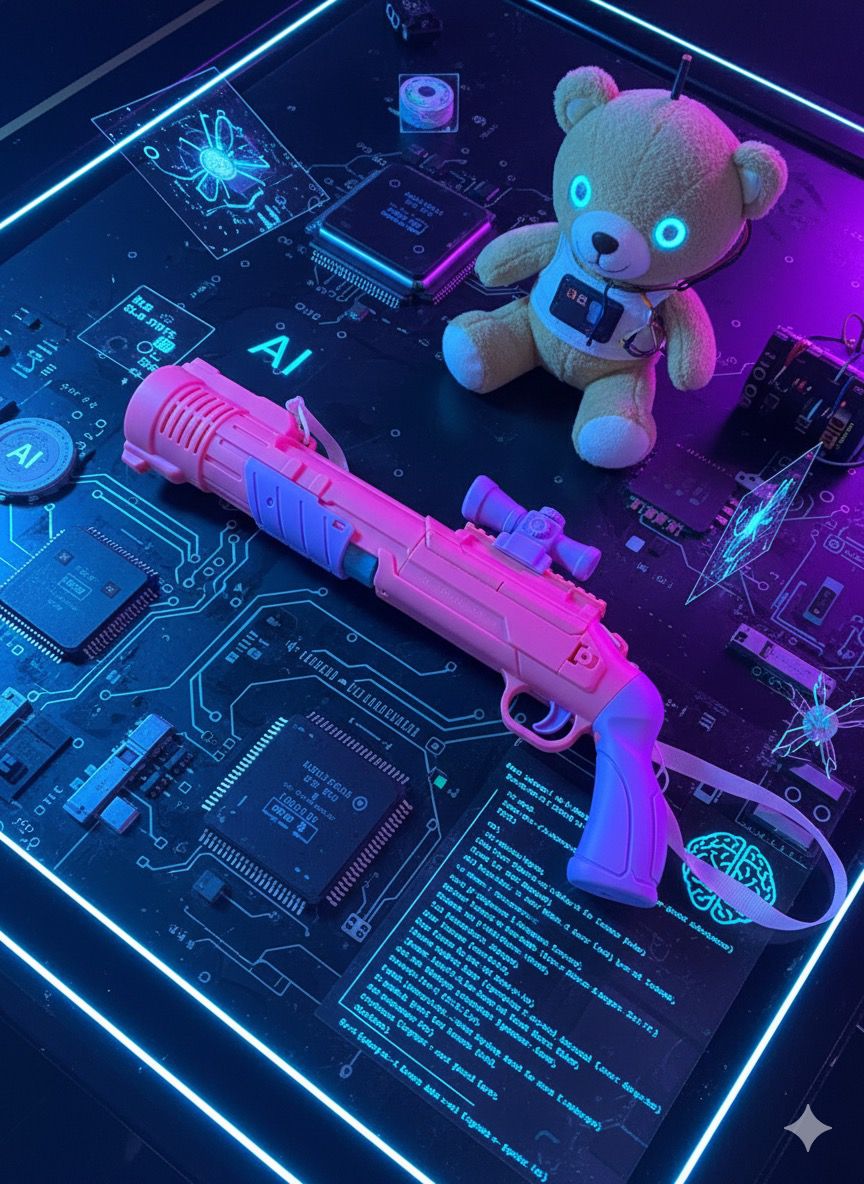 Pink Paradise Bubble Gun